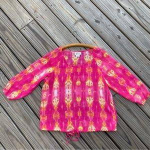 Ariat Sheer Tie Waist Top